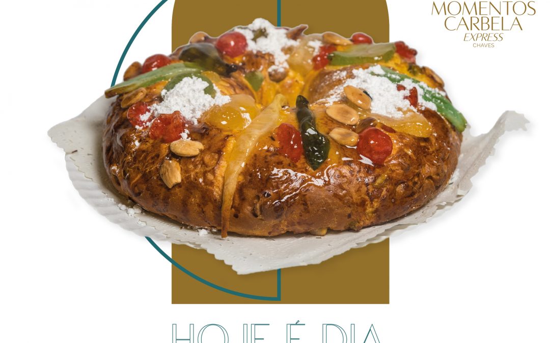 Hoje é dia de Bolo Rei